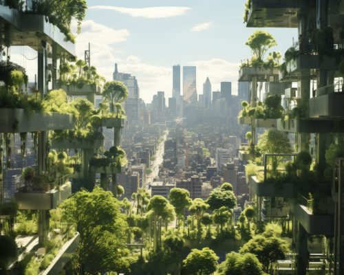 view-futuristic-city-with-greenery-vegetation